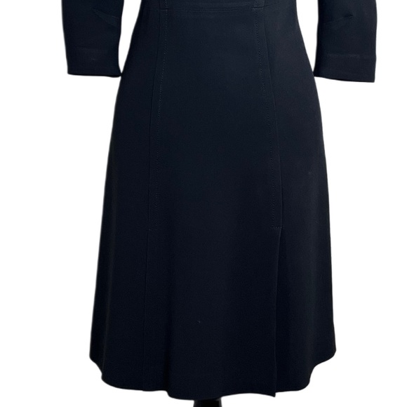 Louis Vuitton Uniform Office Business Sz XS 3/4 Sleeve Casual A-Line Shift Dress - Picture 5 of 15